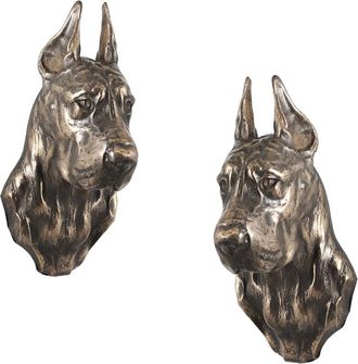 OEM Gran Dan&eacute;s I: Estatuilla De Perro, Busto Colgante, Decoraci&oacute;n &Uacute;nica Para Amantes De Los Perros De Art-dog