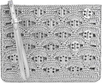 Paco Rabanne Raffia Clutch