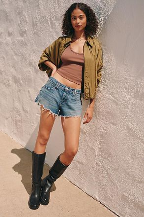 Pilcro Sunsette Ribbed Strappy Tank by Pilcro Top