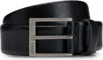 BOSS Elloy Leather Belt in Blk at Nordstrom Rack, Size 36