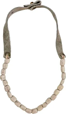 Twine & Twig Womens Slim Choker Necklace In Gray