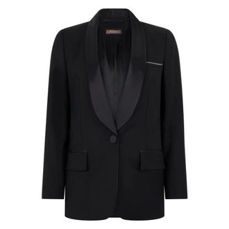 PESERICO Donna, Giacche, Nero, S, new