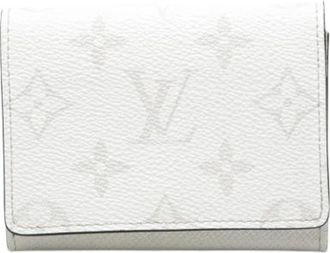 Louis Vuitton Pre-owned Wallets, female, White, Size: ONE SIZE Pre-owned Business card case