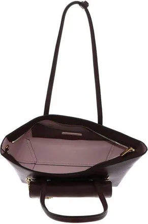 Coccinelle Womens Shopping Bag Berry Bovine Leather - Shopper-Bags
