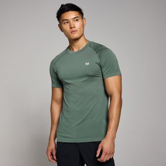 MyProtein Camiseta sin costuras Tempo para hombre de MP - Piedra lavada - XXXL