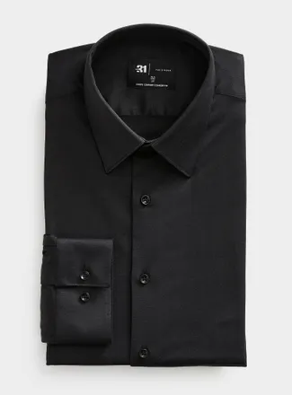 Le 31 Mens Stretch lightweight shirt Comfort fit