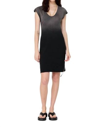 Raquel Allegra Century Dress In Faded Black