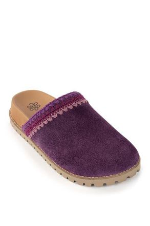 The Sak Bolinas Lug Sole Clog in Aubergine Seminyak at Nordstrom, Size 10