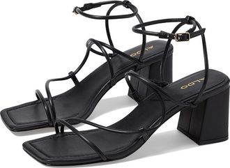 Aldo Harmonni Womens Sandals Black : EU 37.5 (US Womens 7) B - Medium, Synthetic