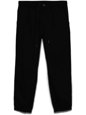 Versace Jeans Couture tapered trousers - men - Cotton/Cotton - 48 - Black