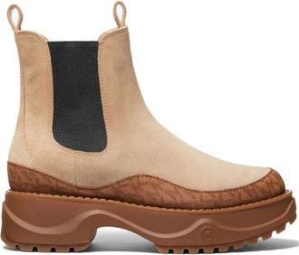 Michael Kors Dupree Bootie - Dames - Chelseaboots - Bruin - 38 1/2 EU - Leer - Schoenen