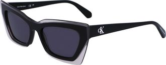 Calvin Klein Jeans CKJ23656S 001 Womens Sunglasses Black Size 52
