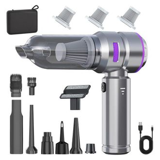 OEM Aspiradora De Mano, Mini Aspiradora Inal&aacute;mbrica Port&aacute;til De 16000 Pa Con 3 Velocidades, Aspiradora Inal&aacute;mbrica Multifuncional Potente Para Coche Con M