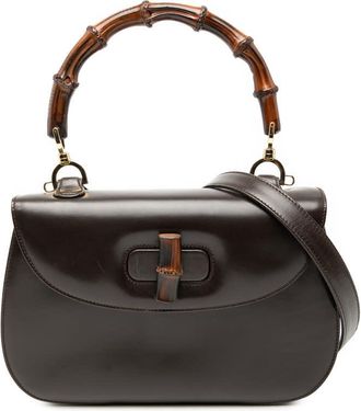 Gucci Pre-owned Gucci Calfskin Bamboo Night Q0E1WQF4JIFD1N33