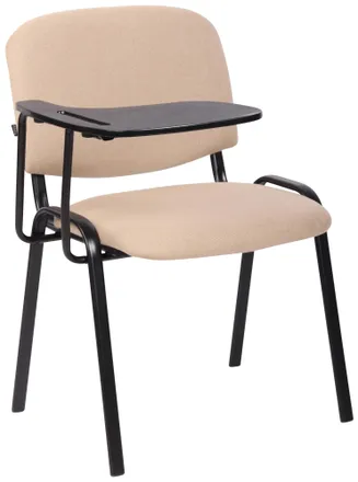 Clp Clp - Silla Conferencia Ken Con Mesa Plegable & En Tela Crema