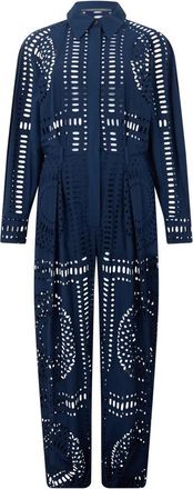 Alberta Ferretti Donna, Jumpsuits, Blu, M, new