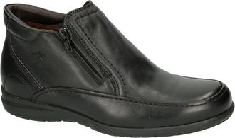 Fluchos Luca 87830 - Heren - Enkellaarsjes - Zwart - 44 EU - Leer - Schoenen