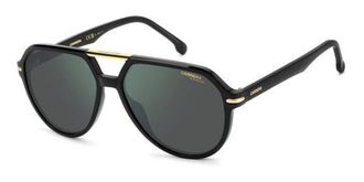 Carrera 315/S Polarized 807/Q3 Mens Sunglasses Black Size 58