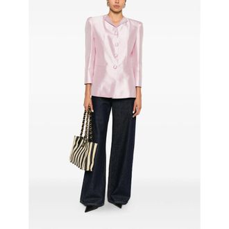Valentino Silk Blazer - Pink