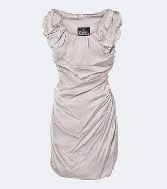 Vivienne Westwood Ginnie Amber draped minidress