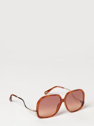 Chlo&eacute; Cat-Eye Butterfly Sunglasses in Acetate with Gradient Lenses
