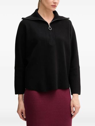 Joseph Ribkoff Maglione con zip - Nero