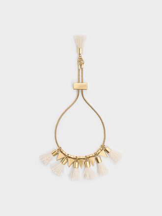 Charles & Keith Orelia Tassel Bracelet