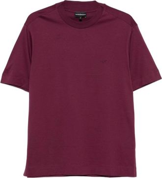 Emporio Armani T-shirts en Poloshirts Bordeaux - Heren - T-shirts - Rood - XL - Tops