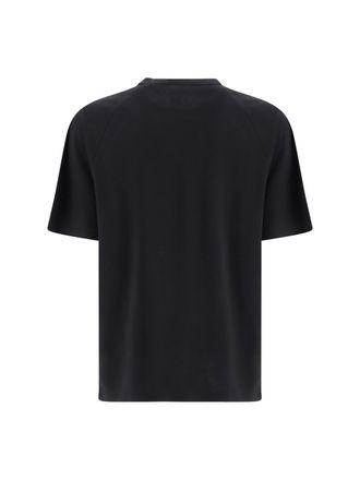 Yohji Yamamoto 3-Stripe Striped T-Shirt - Black