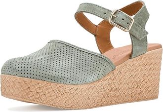 Eric Michael Forest Womens Wedge Shoes Mint : EU 40 (US Womens 9.5-10) M (B), Leather