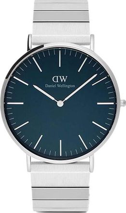 Daniel Wellington DW00100776 Mens Classic Piano Silver 40mm Watch - One Size
