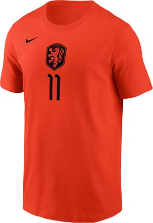 Nike Cody Gakpo Netherlands Nike Mens Soccer T-Shirt in Orange | M11332P375BNCG-SOR