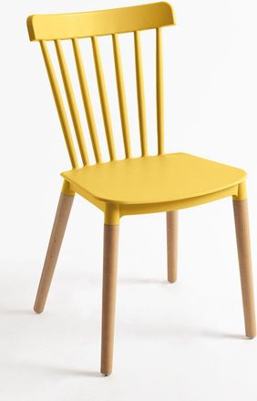 Regalos Miguel Sillas Comedor - Silla Leka - Amarillo