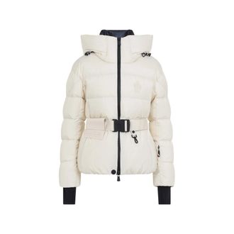 Moncler Bouquetin Belted Quilted Jacket