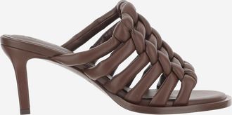 Tod's Brown Leather Heels