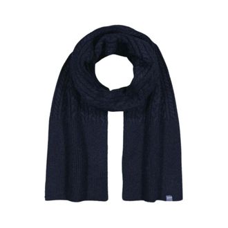 Barts Moiray Sjaal - Heren - Accessoires - Blauw - Maat: ONE Size Zijde