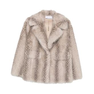 Simona Corsellini Mujer, Chaquetas, Beige, Talla: S
