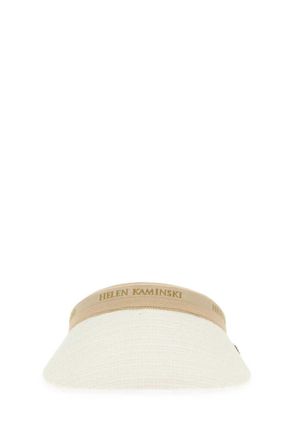Helen Kaminski White Visor Hat
