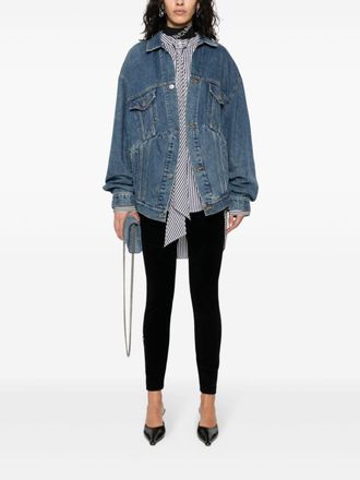 Balenciaga Stretchvelours Skinny Leggings