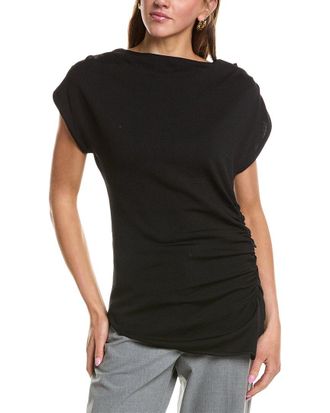 Kenneth Cole Asymmetrical Drape Top