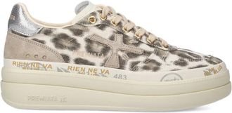 Premiata Sneakers con stampa - Toni neutri