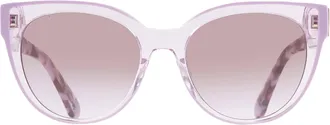 Kate Spade New York Brown Shaded Violet Cat Eye Ladies Sunglasses JAVANA/G/S 0B3V/QR 53