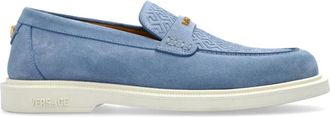 Versace suede loafers - Blue
