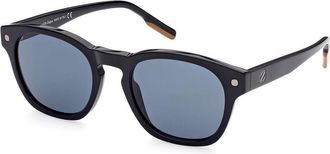 Ermenegildo Zegna EZ0195 01V Mens Sunglasses Black Size 52