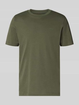 s.Oliver Red Label Regular Fit T-Shirt aus reiner Baumwolle in Khaki, Gr&ouml;&szlig;e XXL