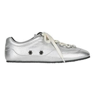 Cecilie Bahnsen Dames, Schoenen, Grijs, Maat: 36 EU Leer