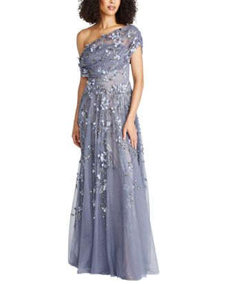 Theia Fiorella High Low Dress