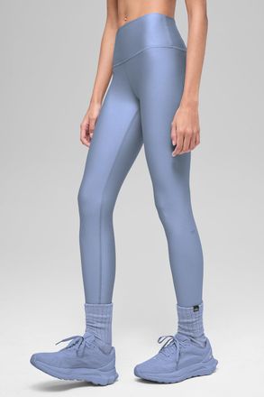 Alo | 7/8 High-Waist Airlift Legging in Winter Frost Blue, Size: Medium
