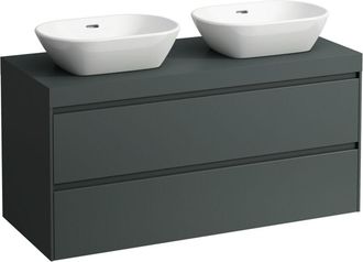 Laufen Laufen Lani Encimera De Lavabo Gris Tr&aacute;fico Incl. Mueble Bajo