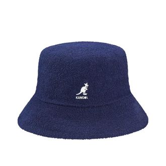 Kangol Hats, male, Blue, Size: S Navy Bermuda Bucket Hat